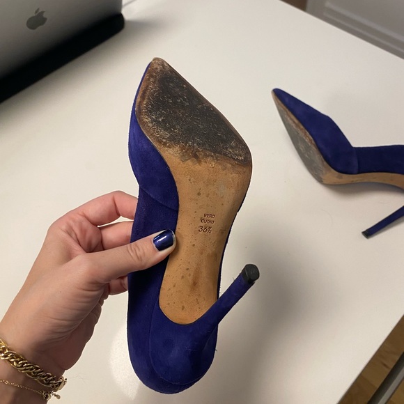 Jean-Michel Cazabat suede pumps. Size 36 1/2 - Picture 6 of 6